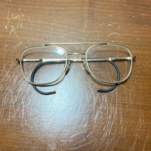 Randolph Engineering Gold RE FGN 52-20 Wire Wrap Glasses Pilot Aviator